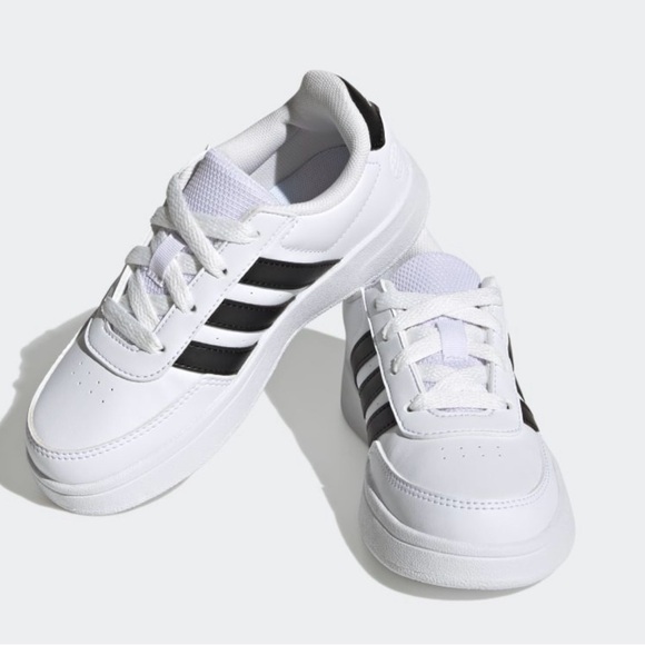 adidas Other - Adidas Kids White and Black Sneakers